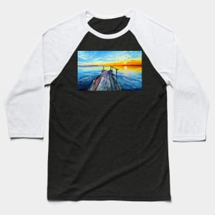 Dawn by the river Baseball T-Shirt